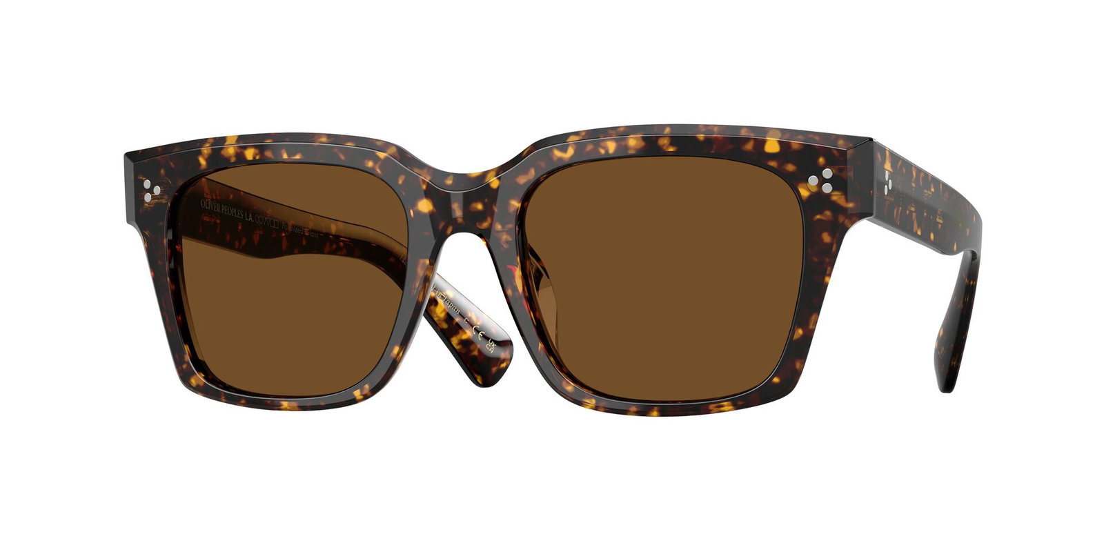Das Bild zeigt die Oliver Peoples Sonnenbrille OV5564SU 174157 in Atago tortoise. 